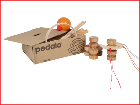 de pedalo teamspelen box 1 bevat uitdagende groepsspelen